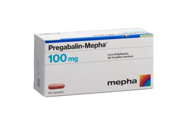 Pregabalin-Mepha caps 100 mg 84 pce