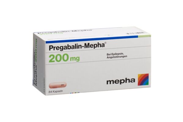 Pregabalin-Mepha Kaps 200 mg 84 Stk