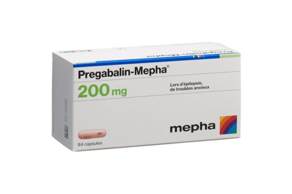 Pregabalin-Mepha caps 200 mg 84 pce