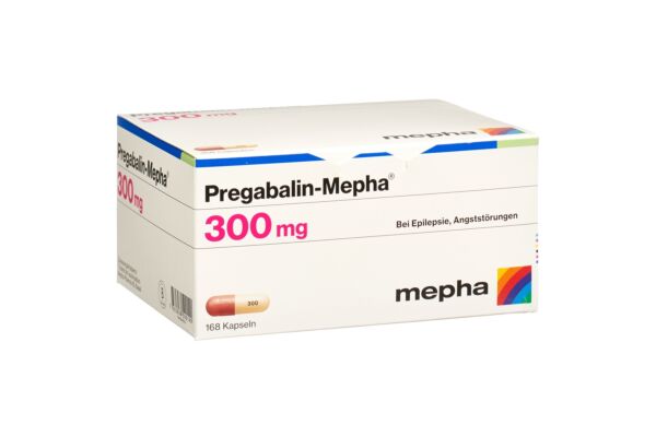 Pregabalin-Mepha Kaps 300 mg 168 Stk