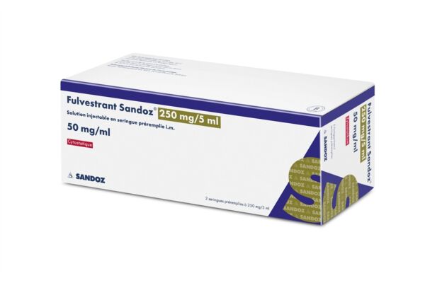 Fulvestrant Sandoz Inj Lös 250 mg/5ml i.m. 2 Fertspr 5 ml