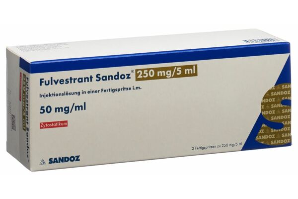 Fulvestrant Sandoz sol inj 250 mg/5ml i.m. 2 ser pré 5 ml