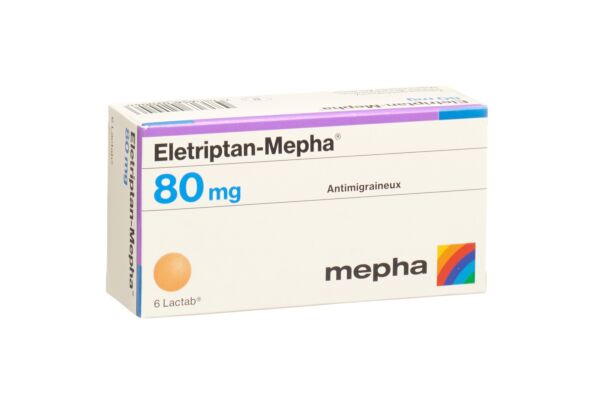 Eletriptan-Mepha Filmtabl 80 mg 6 Stk