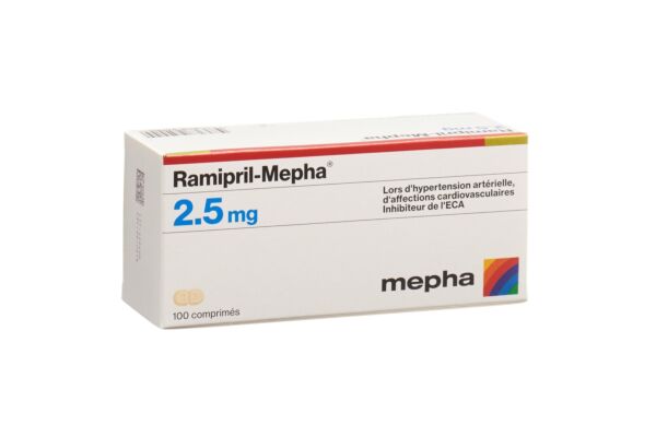 Ramipril-Mepha cpr 2.5 mg 100 pce