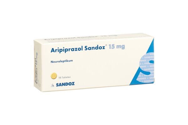 Aripiprazol Sandoz Tabl 15 mg 98 Stk