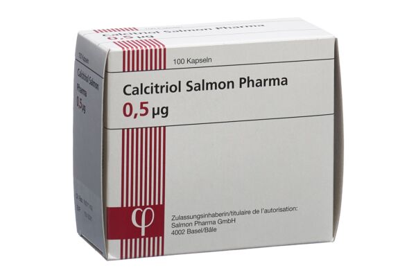 Calcitriol Salmon Pharma caps 0.5 mcg 100 pce