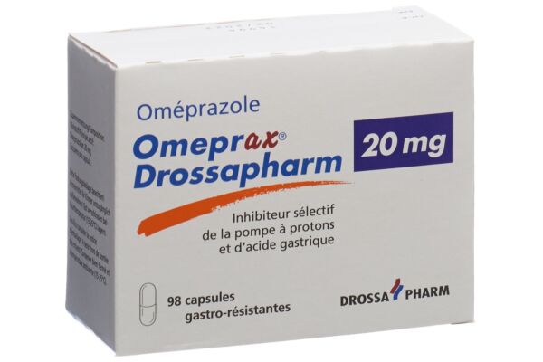 Omeprax-Drossapharm Kaps 20 mg Ds 98 Stk