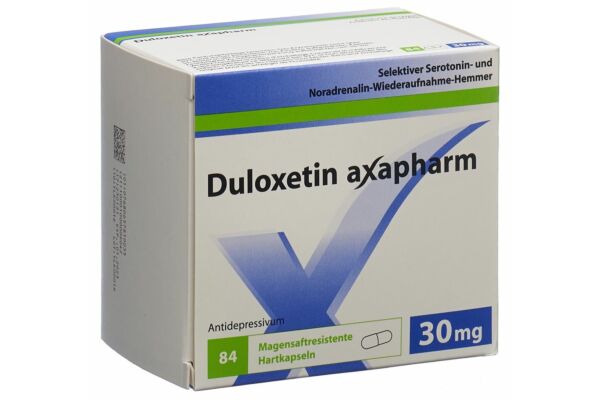 Duloxetin Axapharm Kaps 30 mg 84 Stk