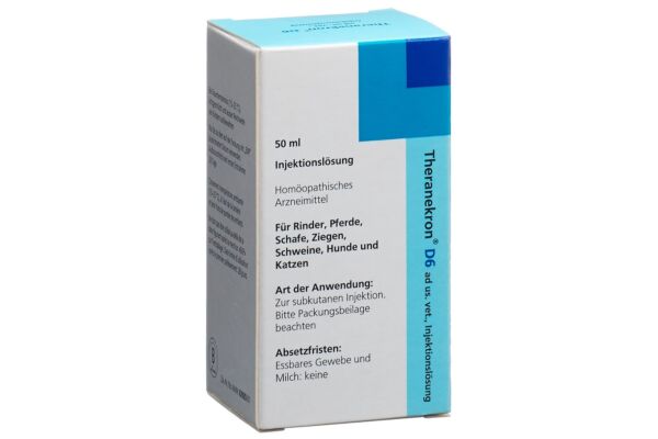 Theranekron sol inj 6 D ad us. vet. fl 50 ml