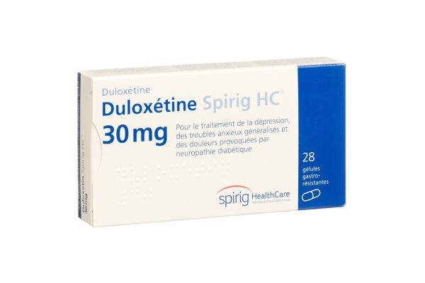 Duloxétine Spirig HC caps 30 mg 28 pce