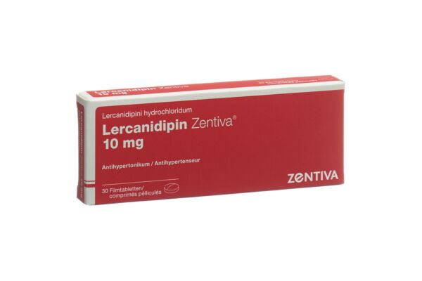 Lercanidipin Zentiva cpr pell 10 mg 30 pce