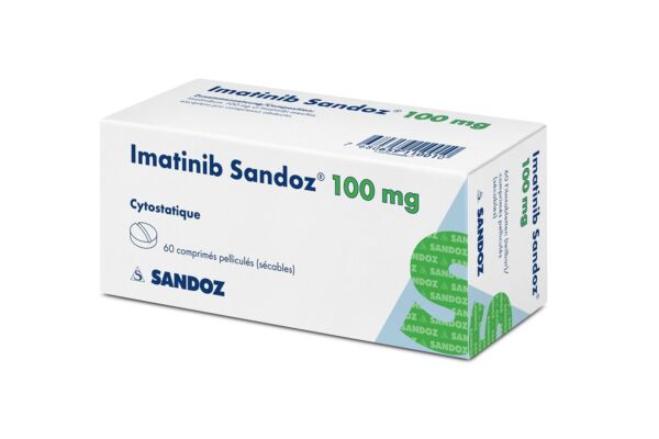 Imatinib Sandoz cpr pell 100 mg 60 pce