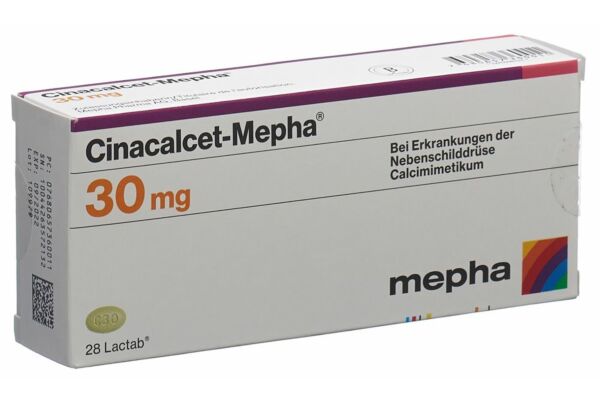 Cinacalcet-Mepha Filmtabl 30 mg 28 Stk