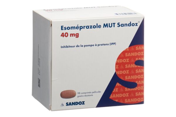 Esoméprazole MUT Sandoz cpr pell 40 mg 98 pce