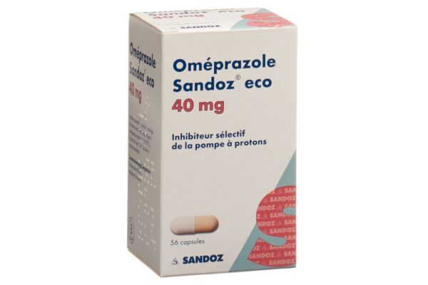 Omeprazol Sandoz eco Kaps 40 mg Ds 56 Stk