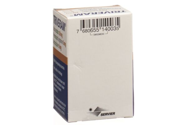 Triveram cpr pell 20 mg/5 mg/5 mg bte 30 pce