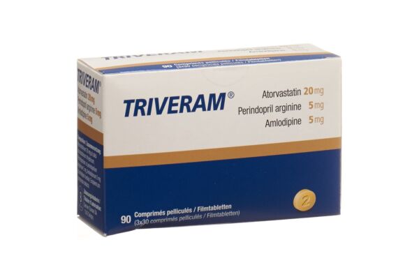 Triveram cpr pell 20 mg/5 mg/5 mg 3 bte 30 pce