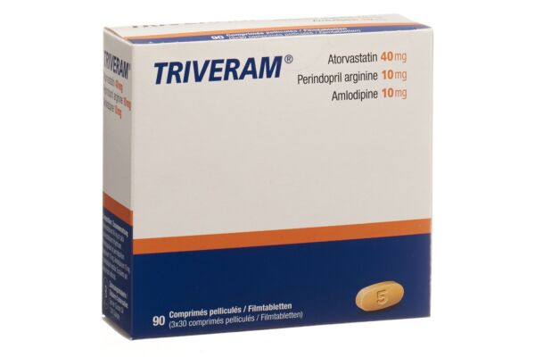 Triveram cpr pell 40 mg/10 mg/10 mg 3 bte 30 pce