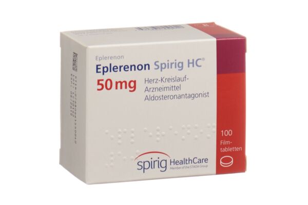 Eplerenon Spirig HC Filmtabl 50 mg 100 Stk