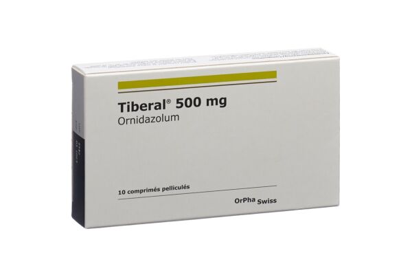 Tiberal cpr pell 500 mg 10 pce