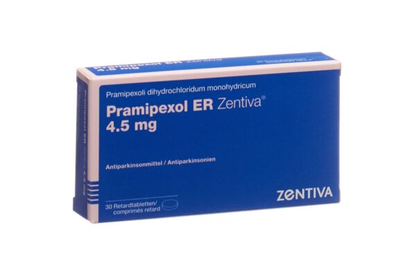 Pramipexol ER Zentiva cpr ret 4.5 mg 30 pce