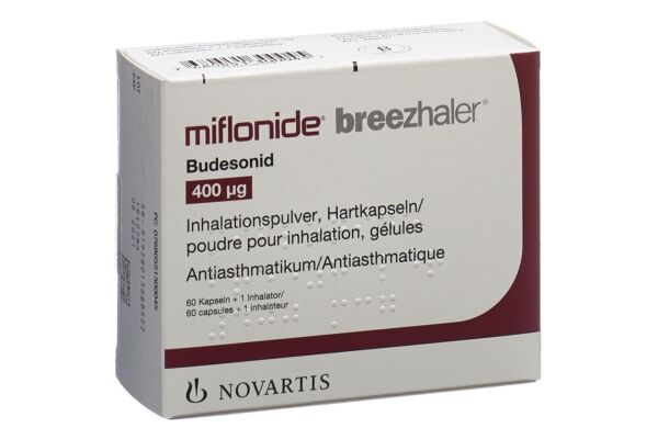 Miflonide Breezhaler Inh Kaps 400 mcg 60 Stk