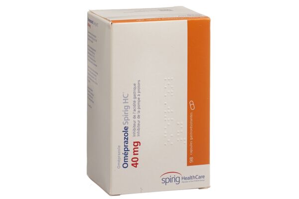 Omeprazol Spirig HC Kaps 40 mg Ds 98 Stk