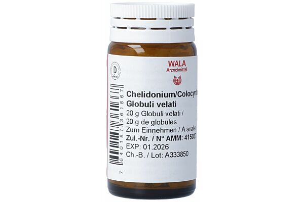 Wala chelidonium/colocynthis glob 20 g