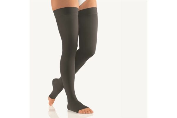 Bort Vital AG CCL2 I pointe ouverte normal anthracite bande adhésive 1 paire