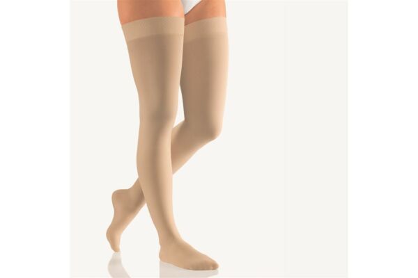 Bort Vital AG CCL2 III pointe fermée court beige bande adhésive 1 paire