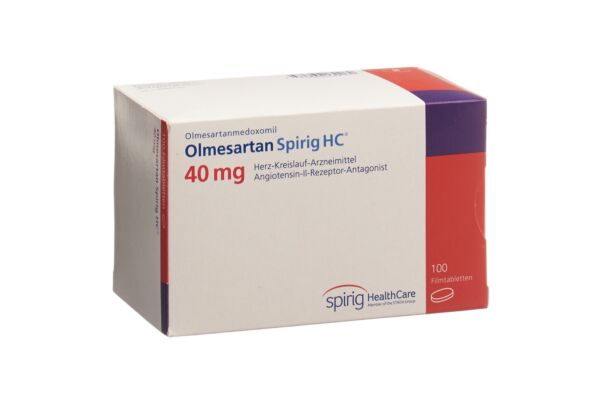 Olmesartan Spirig HC Filmtabl 40 mg 100 Stk