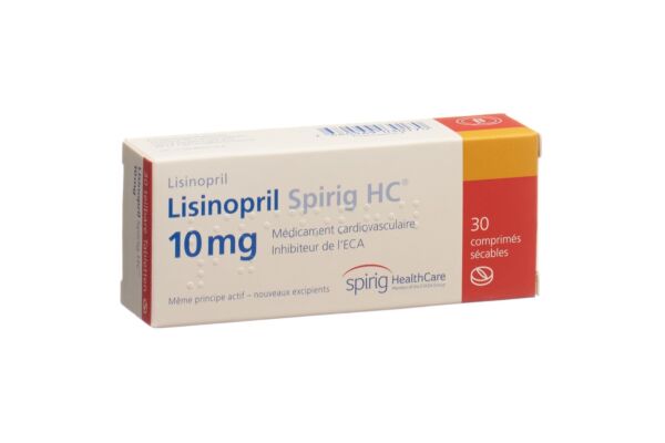 Lisinopril Spirig HC cpr 10 mg 30 pce