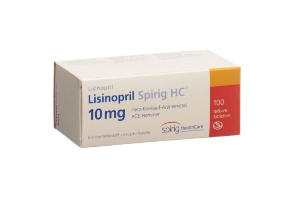 Lisinopril Spirig HC cpr 10 mg 100 pce