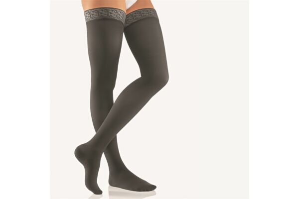 Bort Trend AG CCL2 I pointe fermée normal anthracite bande fantaise 1 paire