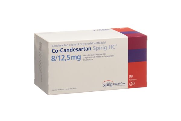 Co-Candesartan Spirig HC Tabl 8/12.5mg 98 Stk