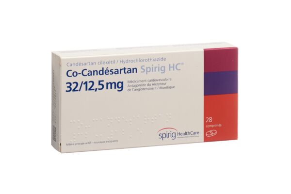 Co-Candésartan Spirig HC cpr 32/12.5mg 28 pce