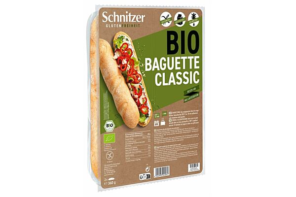 Schnitzer Bio baguette classic 360 g