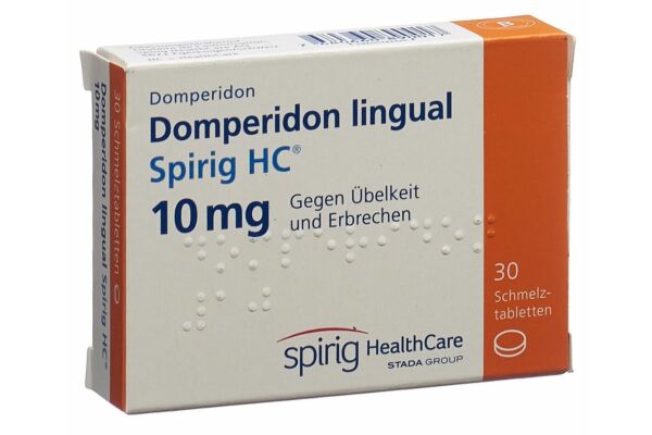 Domperidon lingual Spirig HC Schmelztabl 10 mg 30 Stk