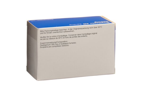 Quetiapin XR Zentiva Ret Tabl 300 mg 60 Stk