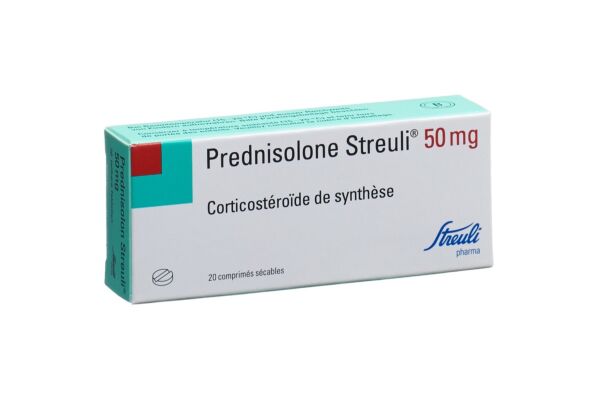 Prednisolon Streuli Tabl 50 mg 20 Stk