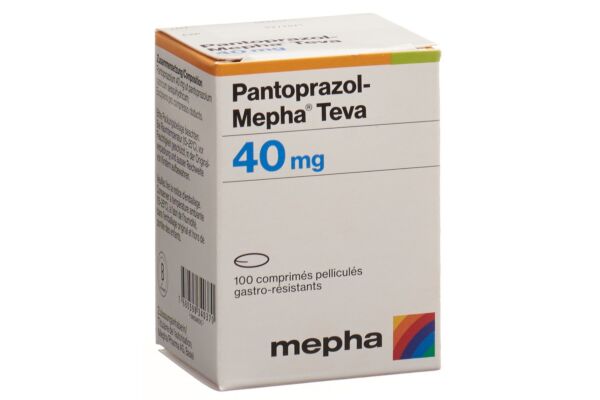 Pantoprazol-Mepha Teva Filmtabl 40 mg Ds 100 Stk