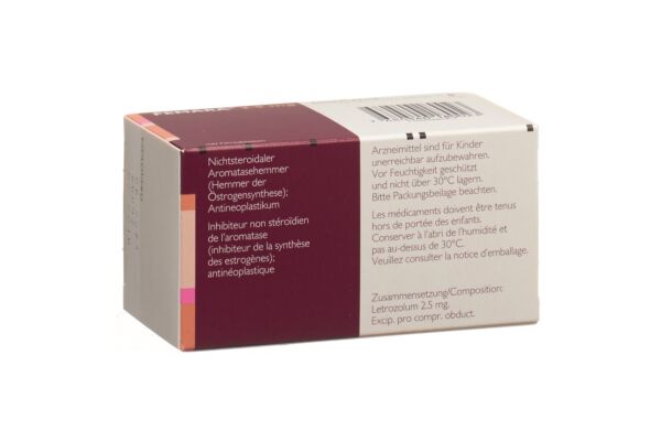 Femara cpr pell 2.5 mg 100 pce