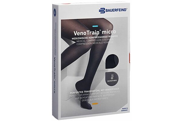 VENOTRAIN MICRO A-T CCL2 S normal/long pied ouvert noir