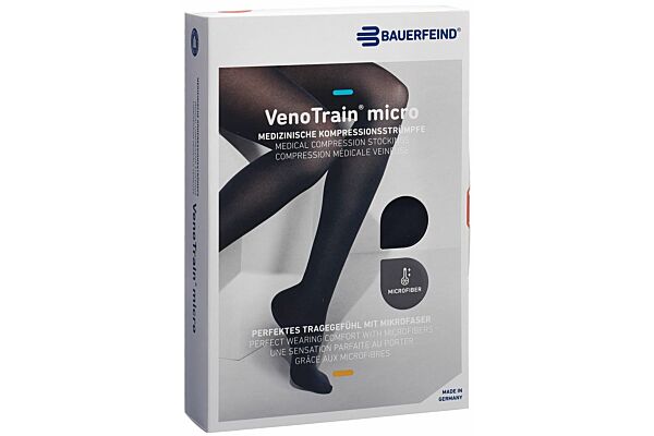 VENOTRAIN MICRO A-TU CCL2 S plus/long pied ouvert noir