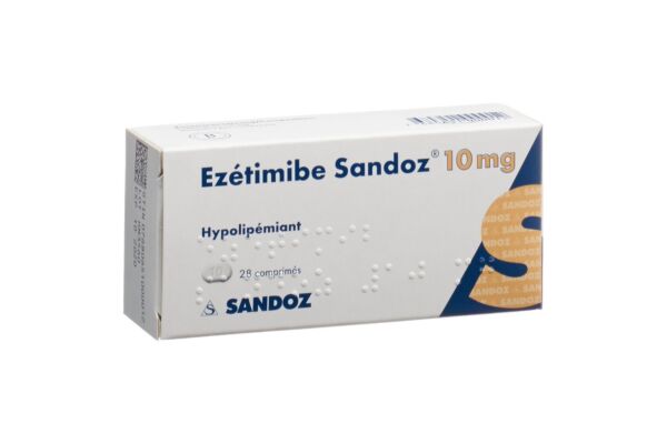 Ezétimibe Sandoz cpr 10 mg 28 pce