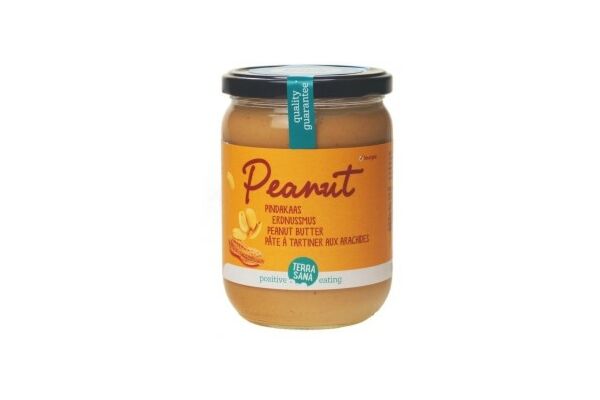 Terrasana Pâte à tartiner aux arachides bio verre 500 g