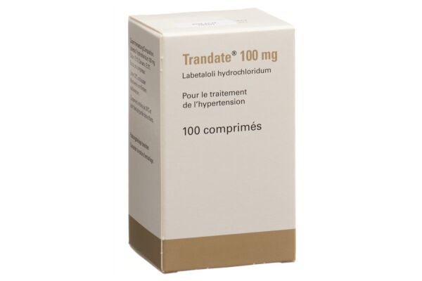 Trandate Tabl 100 mg Ds 100 Stk