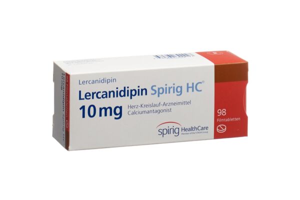 Lercanidipin Spirig HC cpr pell 10 mg 98 pce