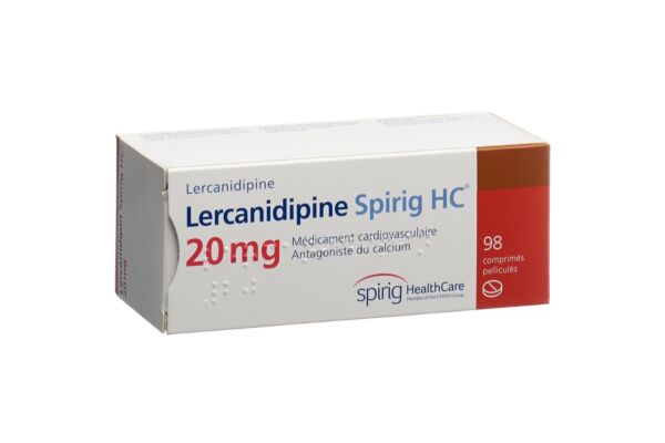 Lercanidipin Spirig HC cpr pell 20 mg 98 pce