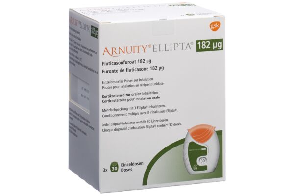 Arnuity Ellipta pdr inh 182 mcg 3 x 30 dos